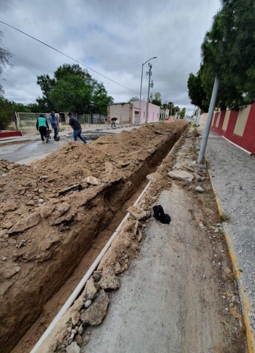 Suministros y Servicios del Norte - Rehabilitacion de red de agua potable en calle Miguel Hidalgo1