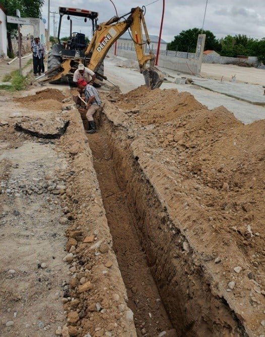 Suministros y Servicios del Norte - Rehabilitacion de red de agua potable en calle Miguel Hidalgo1